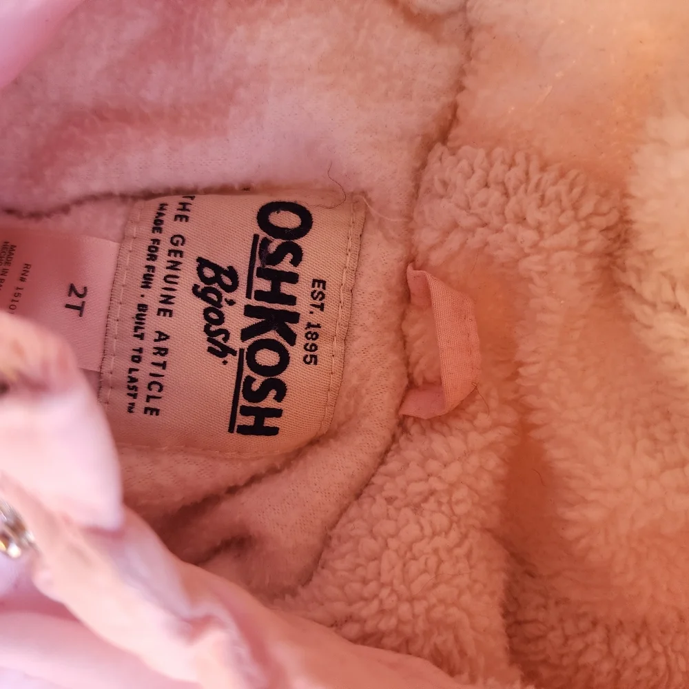 Oshkosh Girls‎ Pink Quilted Puffer Jacket.